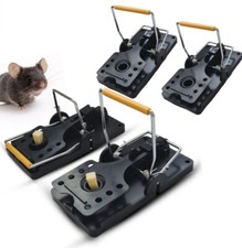 Large 4Pack Rat Traps That Kill Instantly Big Mouse Traps Catcher Rat Killer