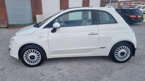 Fiat 500 lounge white 3dr - 500,