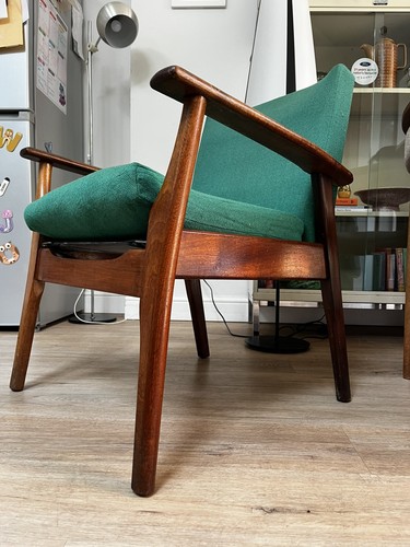 Vintage lounge arm chair - arm,
