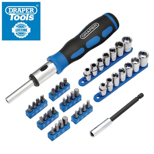 Draper 40pc ratchet - 40pc,