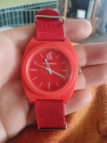 Mens red spinnaker - red, watch