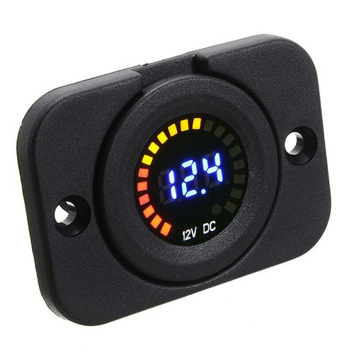 12v led digital voltmeter - 12v,