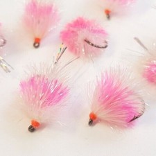 Fluo Milk/Watermellon FNF Jelly Foam Ass Blobs FABS Mini Lures Trout Fishing