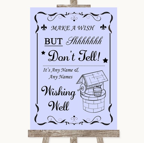 Lilac wishing well message - lilac,