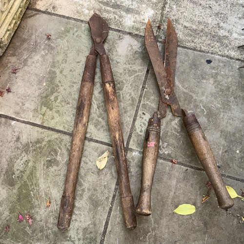 Vintage antique lopper and - antique,