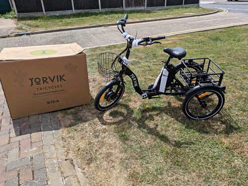 Jorvik rida folding tricycle - jorvik,