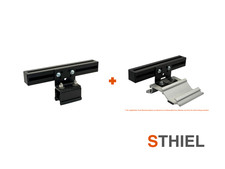 Mushroom Head Bracket Set for Fiat Ducato Roof Rack with Omnistor Awning 2006 onwards