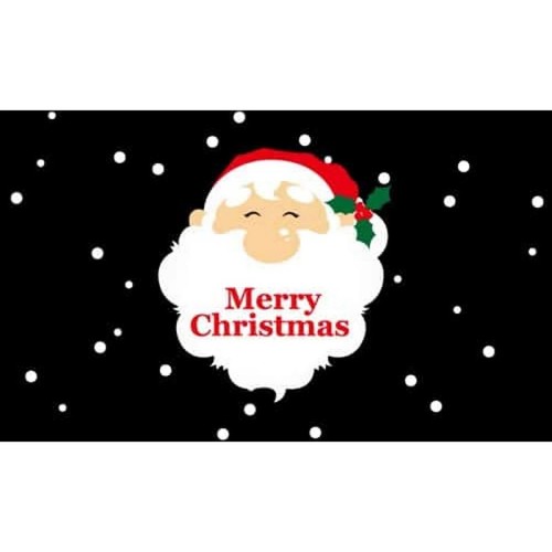 Merry christmas santa - merry, flag