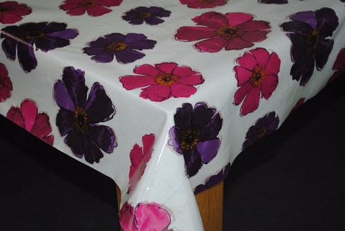 Fryetts mulberry cotton pvc - mulberry,