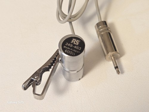 Vtg lapel microphone 600 - vtg, rs