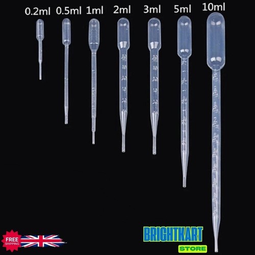 Clear plastic pipettes - plastic,