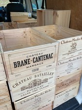 Large Wooden Wine Box - 12