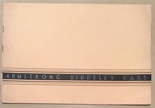 ARMSTRONG SIDDELEY Cars Sales