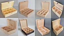 Wooden Tea Storage Box Many