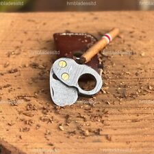 Handmade Damascus Steel Cigar