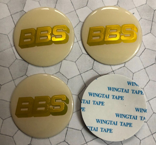 Sticker bbs wheel centre - 4x,