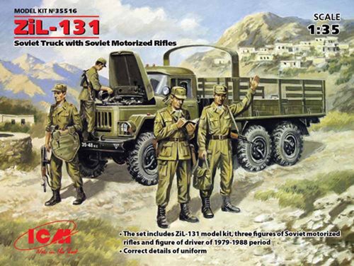 Icm 35516 soviet - icm, truck