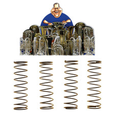 Mr Tuba Phosphor Bronze Tuba Valve Spring Set (4) - Made in the UK
