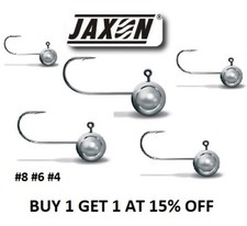 5PCS JIG HEAD JAXON SUMATO MICRO FISHING HOOK WEIGHT SOFT LURE PIKE PERCH #8 6 4