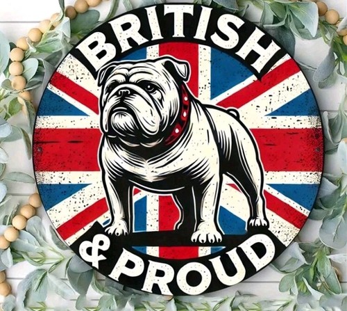British bulldog decorative - bulldog,