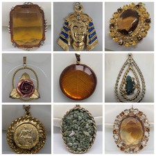 Vintage Silver Tone Pendant