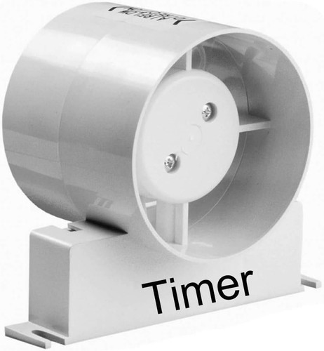 Manrose extractor fan 100mm - extractor, 4"