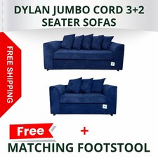 Dylan Jumbo Cord 3 + 2 Seater