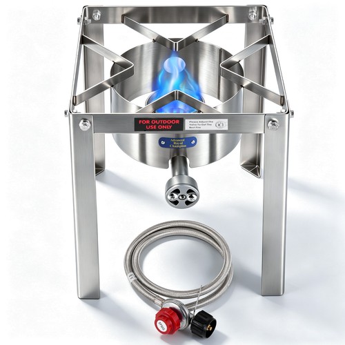 Propane burner for outdoor - for,
