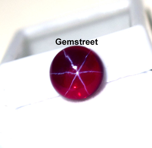 Natural star red ruby - 6.00,