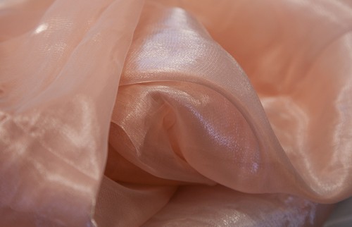 Silk organza fabric sold - sold, per
