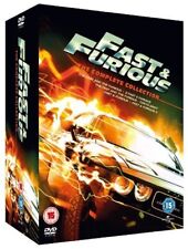Fast & Furious 1-5 DVD (2011) Paul Walker, Lin (DIR) cert 15 5 discs Great Value