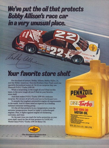 Vintage 1987 pennzoil - 1987,