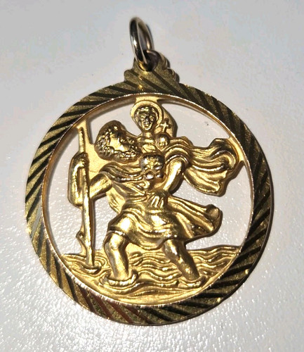 Vintage 9ct solid gold - gold, st