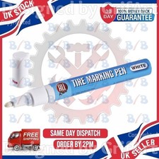 WHITE TYRE PEN CAR TIRE WALL