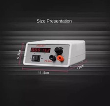 Adjustable DC Bench Power Supply Variable Output 1.5v to 15v 2A 7.5V 6V 4.5V 3V