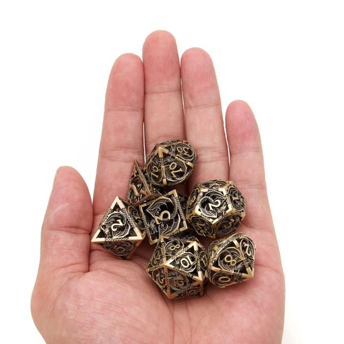 Metal dnd dice - dice,