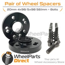 Wheel Spacers & Bolts 20mm for