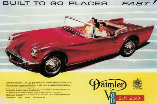 Daimler dart sp250 1960 - dart,