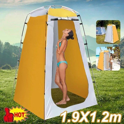 Outdoor shower tent toilet - shower,