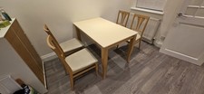 Marble Dining Table and 4