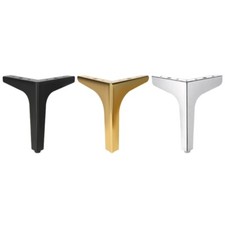 Pack of 4 Metal Modern Metal Furniture Legs for Tables & Cupboard