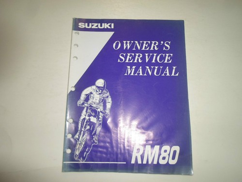 1995 suzuki rm80 owners - 1995,