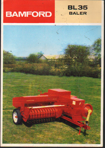 Bamford bl181 pick up - "bl181", baler