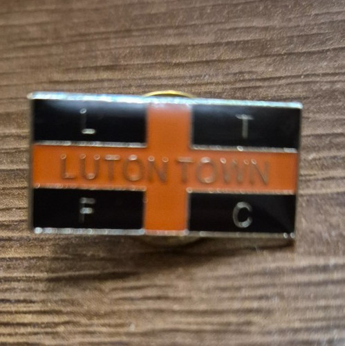 Luton town enamel - luton, black