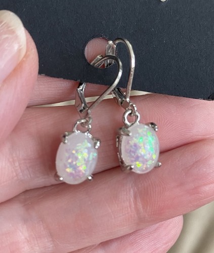 New white fire - new, earrings