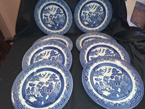 Churchill blue white - &,