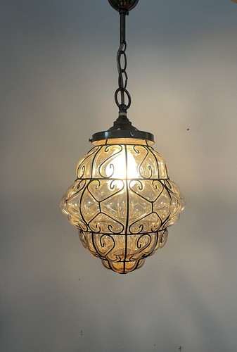 Vintage murano caged bubble - vintage,