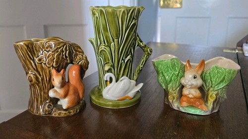 Sylvac pottery green - pottery,