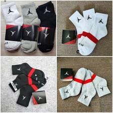 Nike Air Jordan 3 Pairs Everyday Max Ankle Socks Men's Size L 8-12 Sports Socks