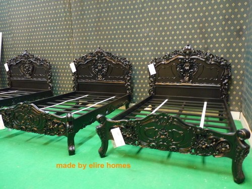 Bespoke black gothic oriental - black,